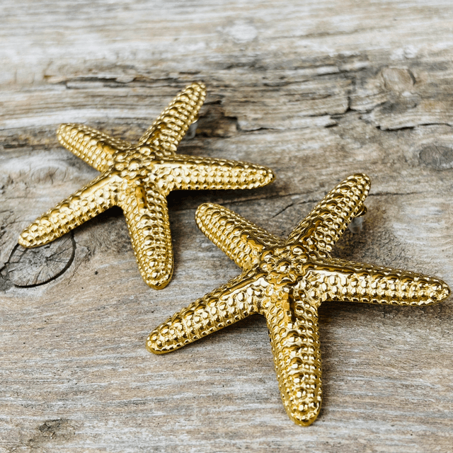 Boucles d’oreilles Étoiles de Mer Grand Modèle 