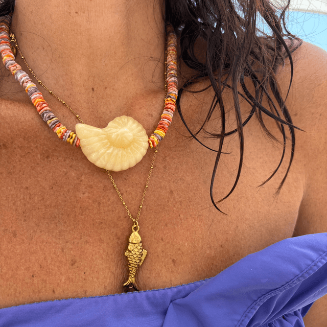 Collier Ursula Heishi multicolore 
