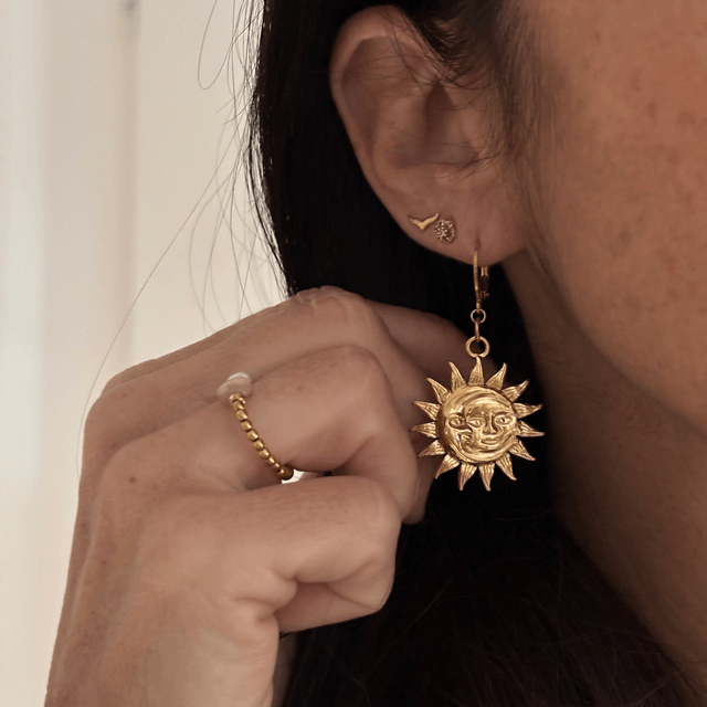 Boucles d’oreilles Sunmoon