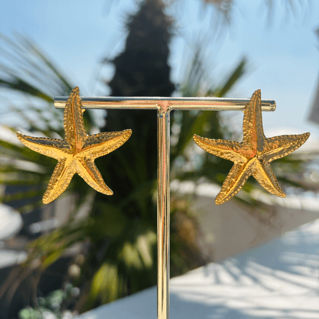 Boucles d’oreilles Étoile de mer