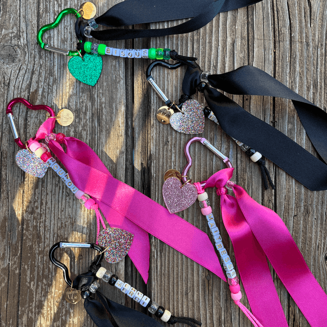 Porte-clés Grigri BISOUS vert
