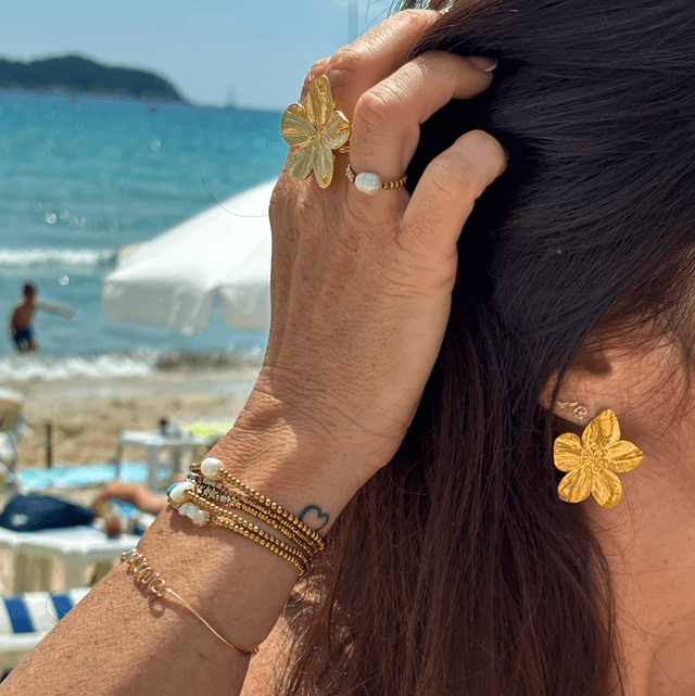 Boucles d’oreilles Flower