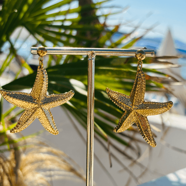 Boucles d’oreilles Étoile de mer 