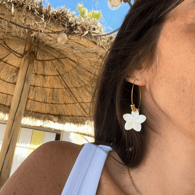 Boucles d’oreilles Créoles Tahiti