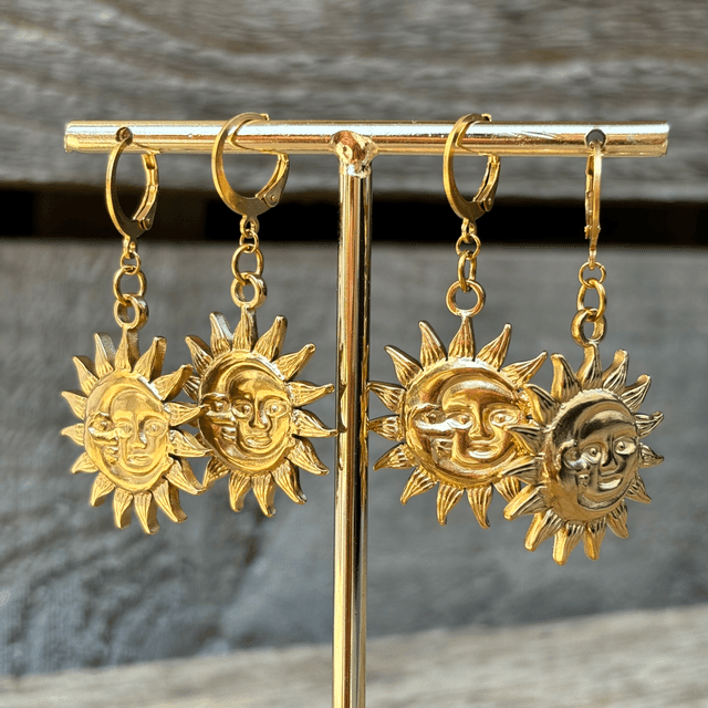 Boucles d’oreilles Sunmoon