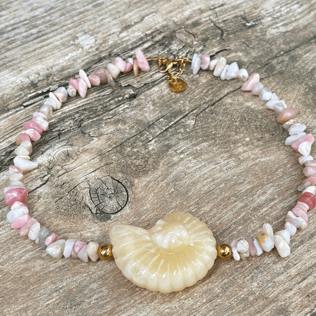 Collier Ursula Opale Rose