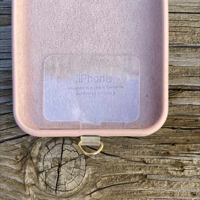 Adaptateur universel transparent doré 