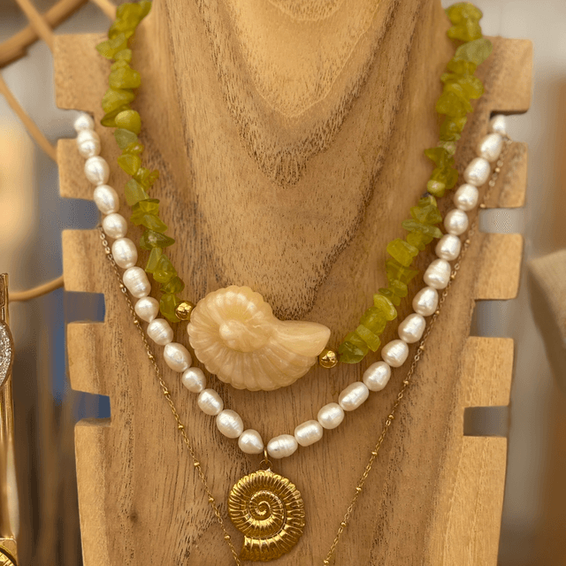 Collier Ursula Jade Lemon