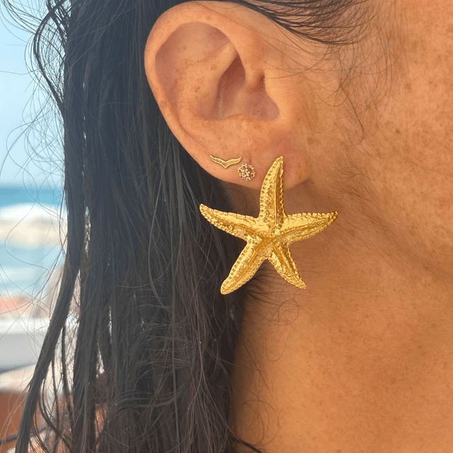 Boucles d’oreilles Étoile de mer