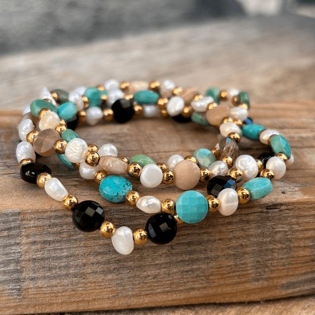 Bracelet Pastille turquoise