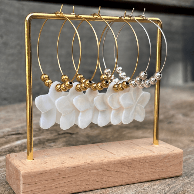 Boucles d’oreilles Créoles Tahiti