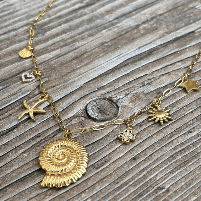 Collier Charms Ammonite 