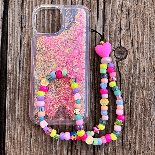 Grigri de téléphone Bonbon d’Amour 🩷 Multico pastel - Taille M